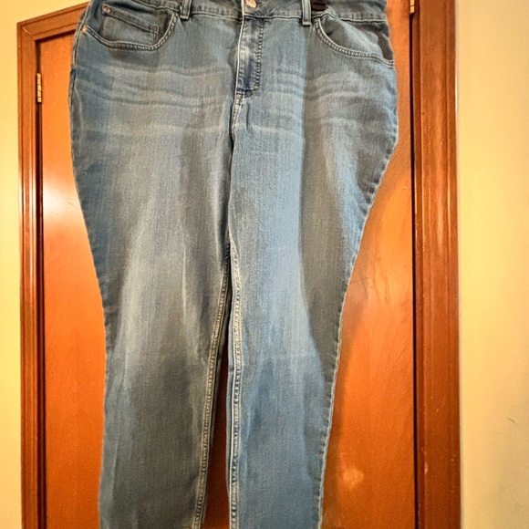 Lee Women's Light Blue High Rise Skinny Jeans - Picture 1 of 7